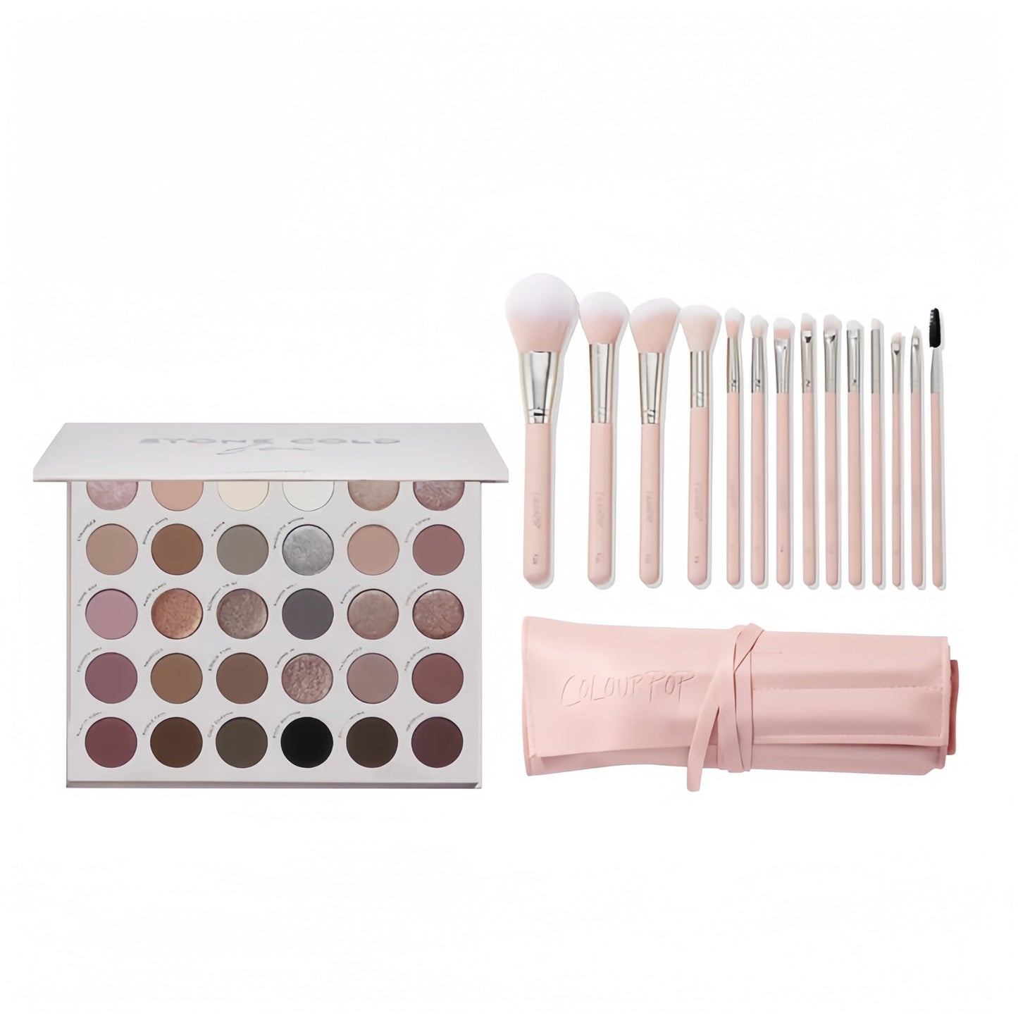 Megapalette and Brush Roll Bundle - US 7962