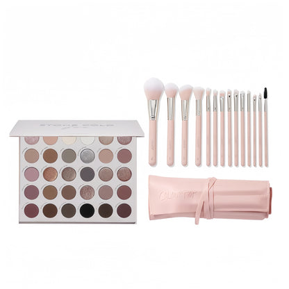 Megapalette and Brush Roll Bundle - US 7962